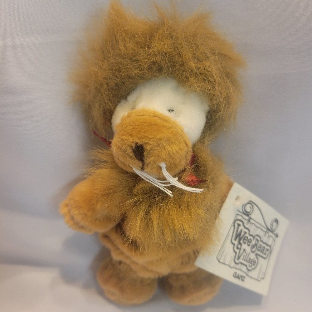 Weebear Ganz Lion 6" Plush Costume NWT